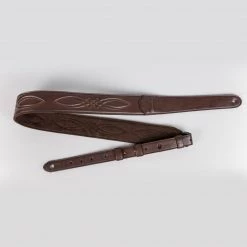 Taylor Vegan Leather 2" Guitar Strap, Chocolate Brown Fretted Accessories 5 Taylor Vegan Leather 2