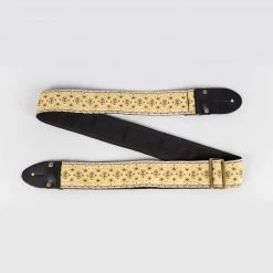 Paul Reed Smith 2" Retro Design Guitar Strap In Yellow/Gold (Limited) Fretted Accessories