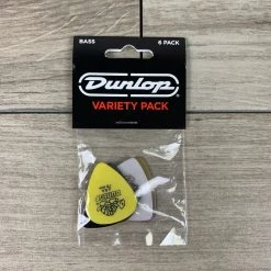 Fretted Accessories Dunlop Bass Picks Variety Pack, 6-Pack