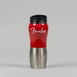 Fretted Accessories Fender Coffee Tumbler In Red