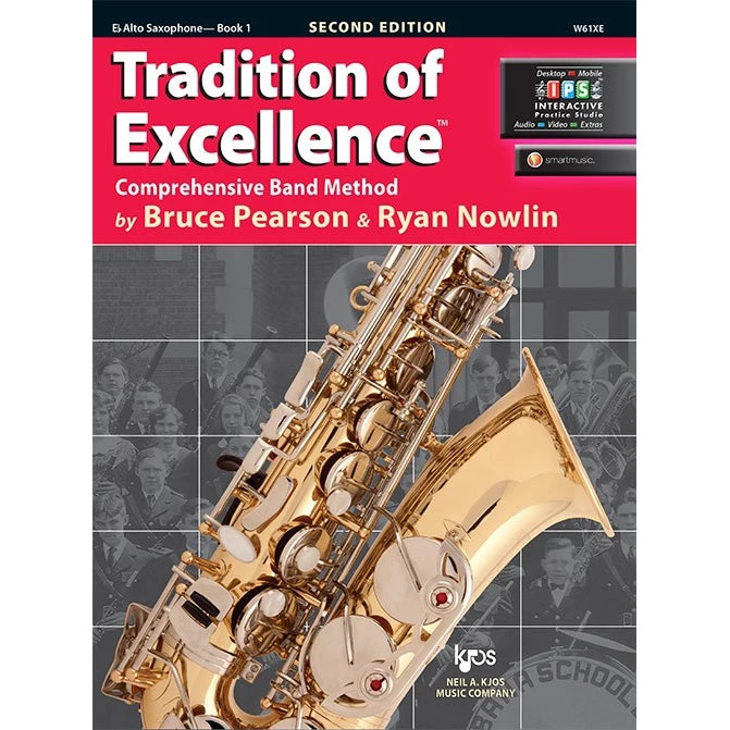 Neil A Kjos Music Company Tradition Of Excellence Alto Saxophone Book 1 3 Neil A Kjos Music Company Tradition Of Excellence Alto Saxophone Book 1