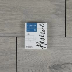 Woodwind Accessories D'Addario Reserve Bb Clarinet Reeds, Size 3.5+ (Box Of 10)