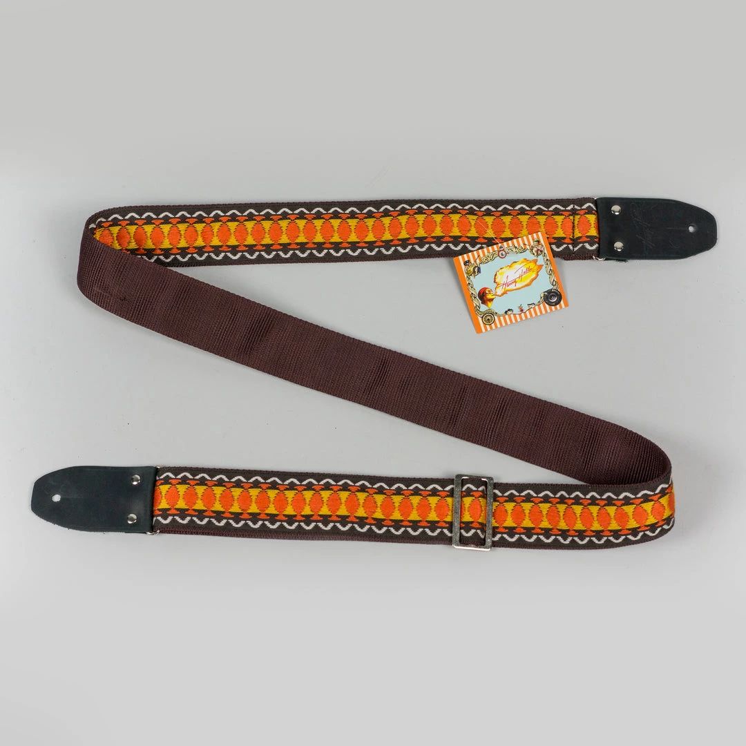 Henry Heller 2" Deluxe Vintage Series Jacquard Strap, Multi Color 3 Henry Heller 2" Deluxe Vintage Series Jacquard Strap, Multi Color