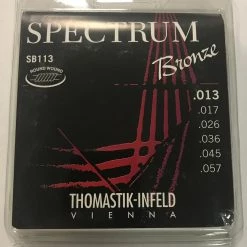 Thomastik-Infeld Thomastik Spectrum Bronze Acoustic Guitar Strings, Medium, 13-57 String Sets
