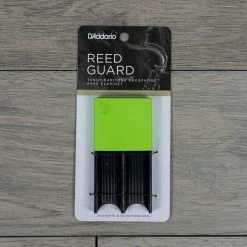 D'Addario Tenor/Baritone Sax & Bass Clarinet Reed Guard In Green (Holds 4 Reeds)