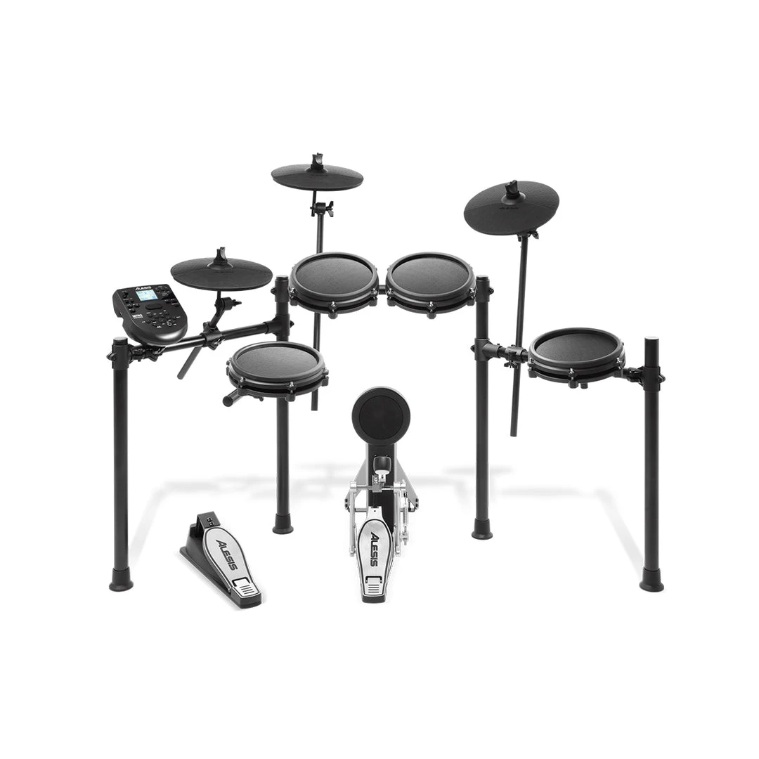 Drum Sets Alesis Nitro Mesh Kit Eight-Piece Electronic Drum Kit With Mesh Heads 3 Drum Sets Alesis Nitro Mesh Kit Eight-Piece Electronic Drum Kit With Mesh Heads