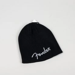 Fender Fender Logo Beanie In Black