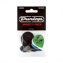 Fretted Accessories Dunlop Shred Picks Variety Pack, 12-Pack