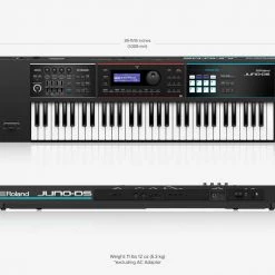 Synthesizers Roland JUNO-DS61 Synthesizer, 61-note, In Black