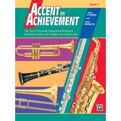 Koala Accent On Achievement Oboe Book 3 School Band Books