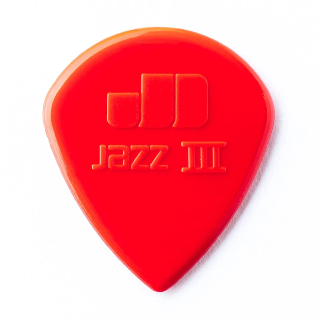 Dunlop Jazz III Nylon Picks, 6-Pack 4 Dunlop Jazz III Nylon Picks, 6-Pack