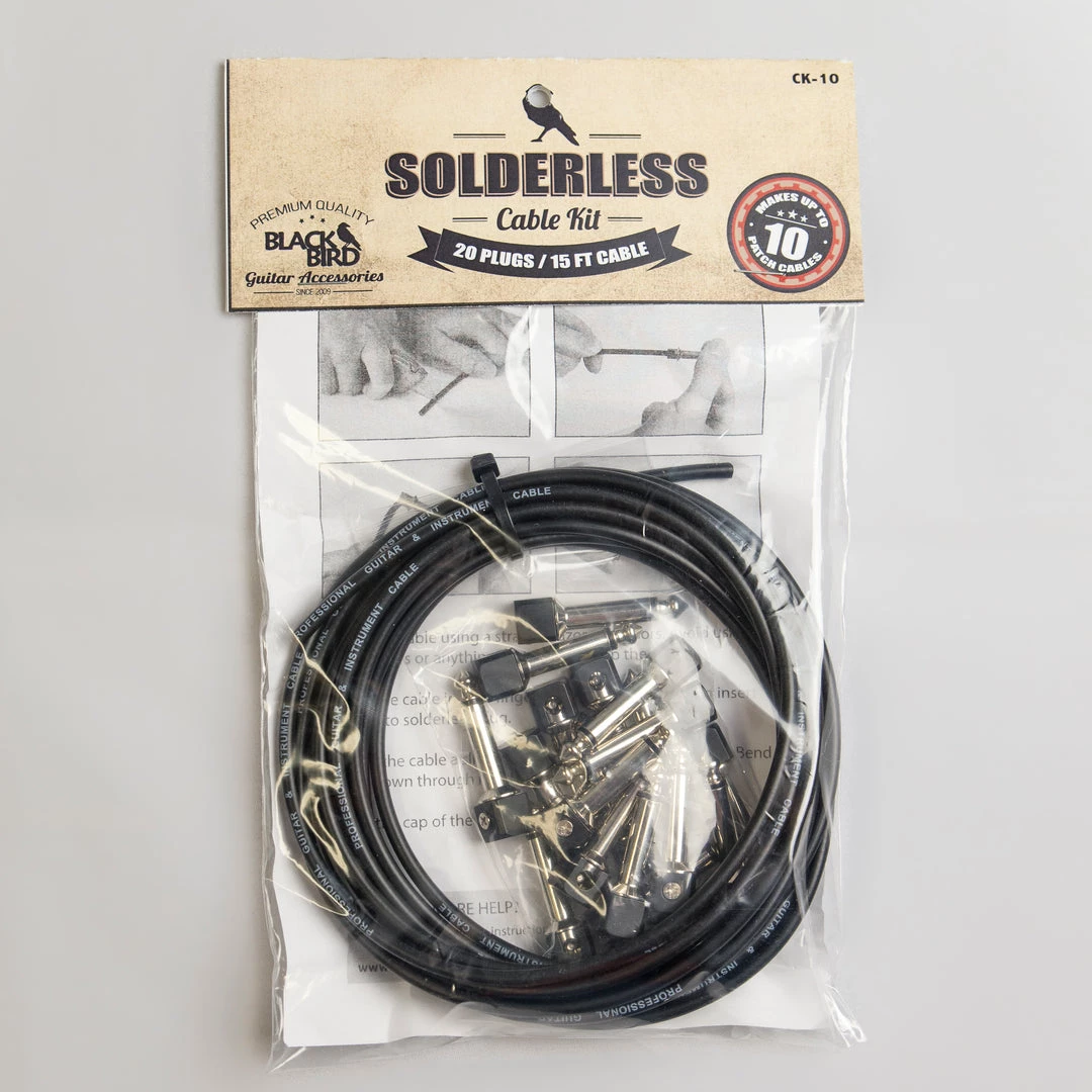 Blackbird 10 Cable Solderless Cable Kit 3 Blackbird 10 Cable Solderless Cable Kit