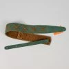 Henry Heller 2" Suede Guitar Strap With Leather X's, Kelly Green Fretted Accessories 1 Henry Heller 2" Suede Guitar Strap With Leather X's, Kelly Green Fretted Accessories