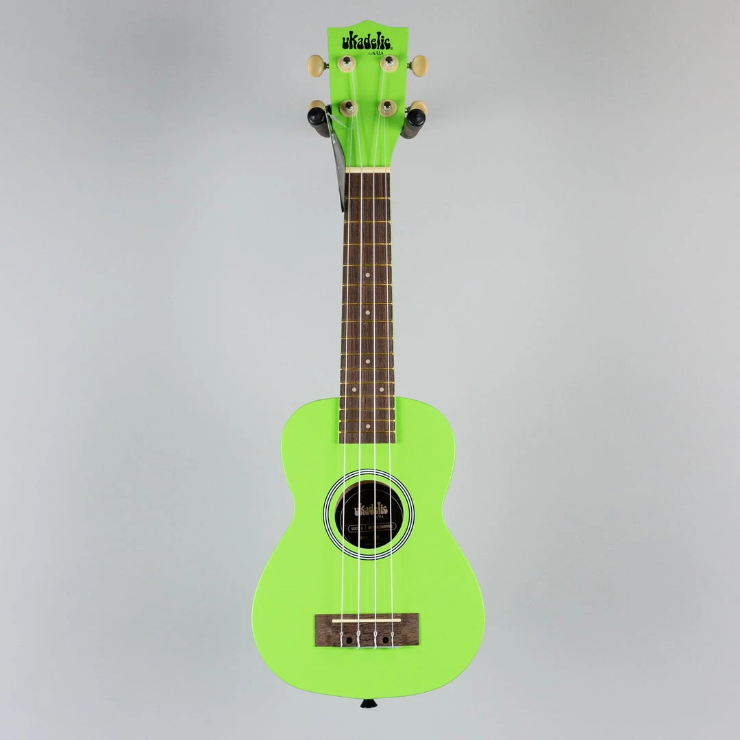 Ukuleles Kala Ukadelic Soprano Ukulele In Grasshopper 3 Ukuleles Kala Ukadelic Soprano Ukulele In Grasshopper