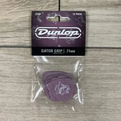 Fretted Accessories Dunlop Gator Grip Picks, 12-Pack, 0.71mm