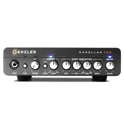 Guitar & Bass Amps Genzler Amplification MG-350 Magellan 350 Compact 350-Watt Bass Amp Head